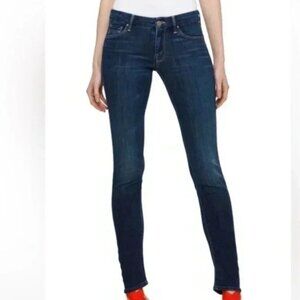 Mother "The Looker" Dark Wash Skinny Jeans Denim Mid Rise 26